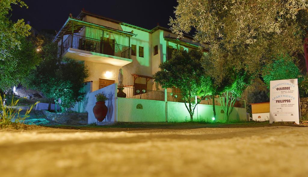 Philippos Apartments Áfissos Luaran gambar